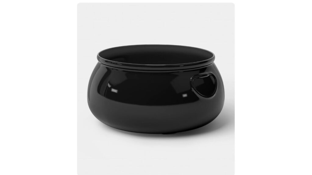 cauldron serving bowl