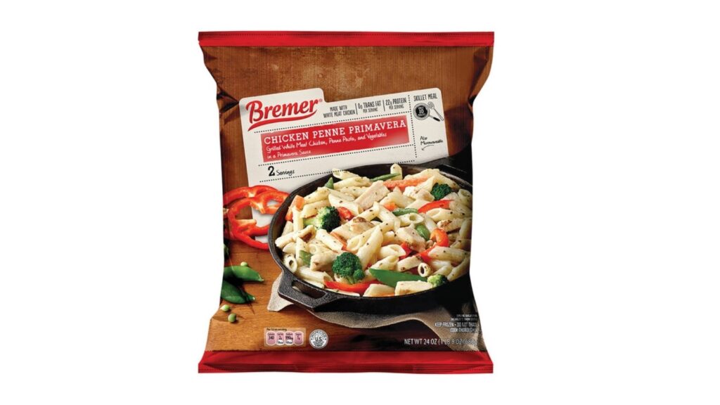 chicken penne pimavera
