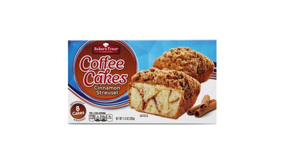 cinnamon streusel coffee cakes