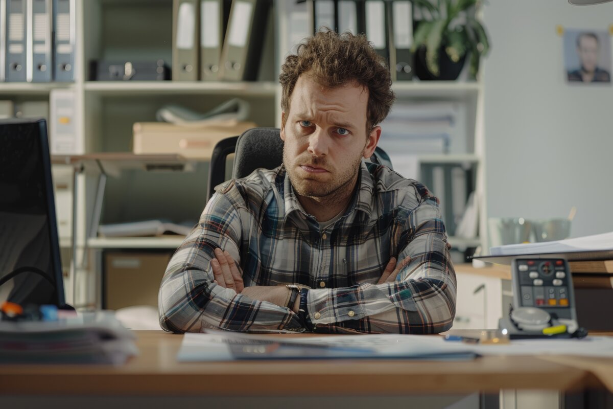discontent-employee-sitting-office-desk