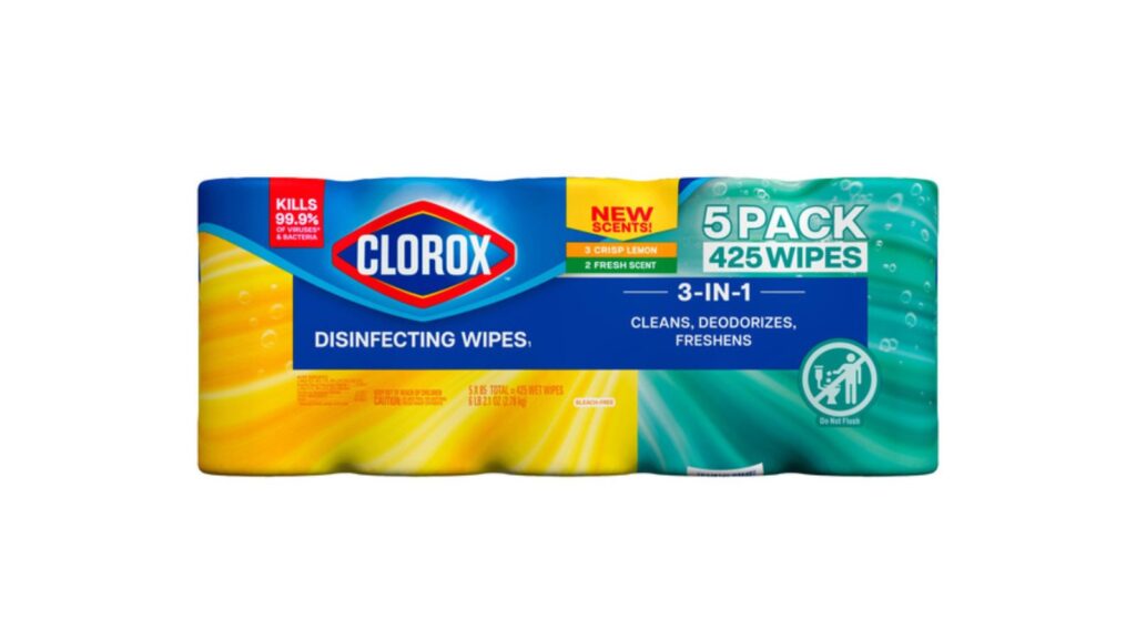disinfecting wipes