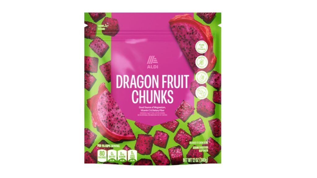 dragon fruit chunks