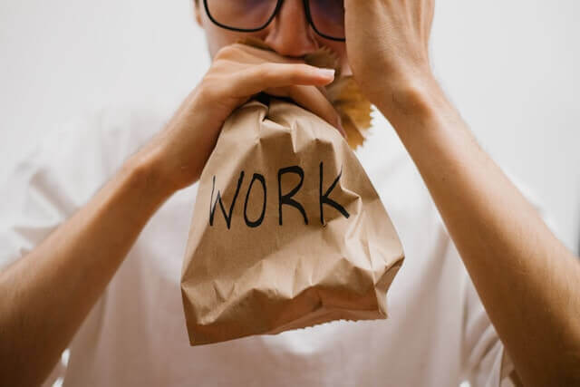 having a bad day at work