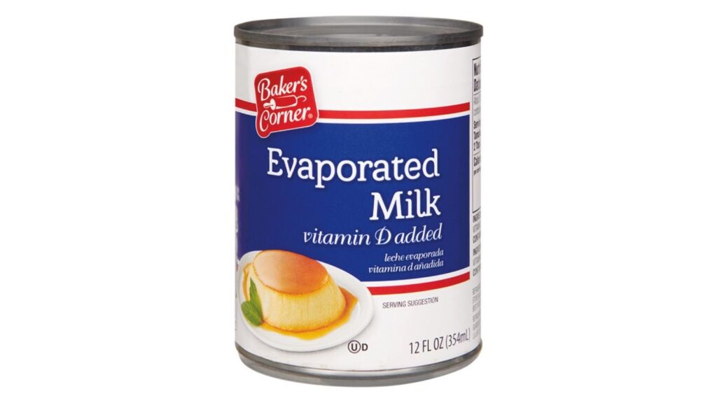 evaporated milk