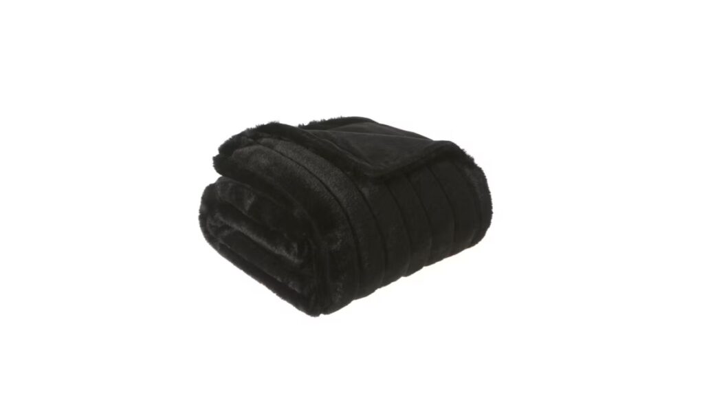 faux fur throw