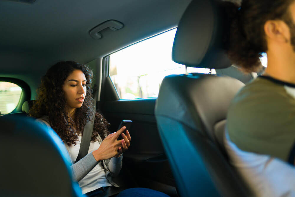 Woman learns how to get free rides.