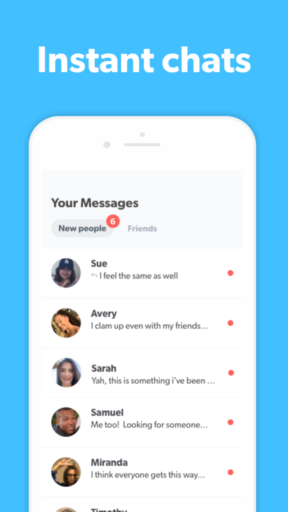 Icebreakers posted on Friended meet friends app.