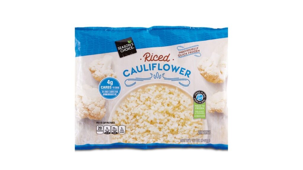 frozen riced cauliflower