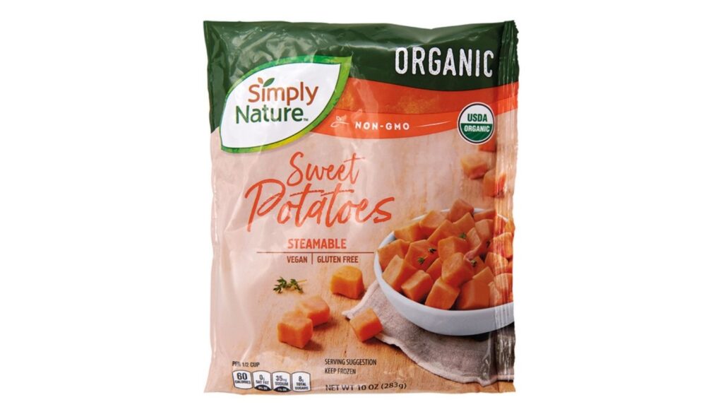 frozen sweet potatoes