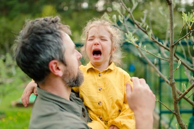 saying no to a child