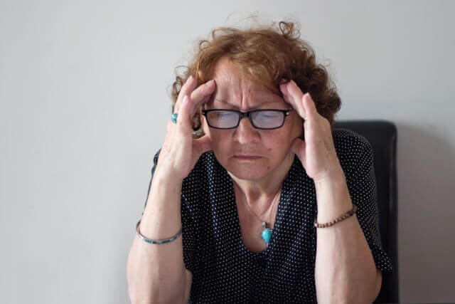 worried senior