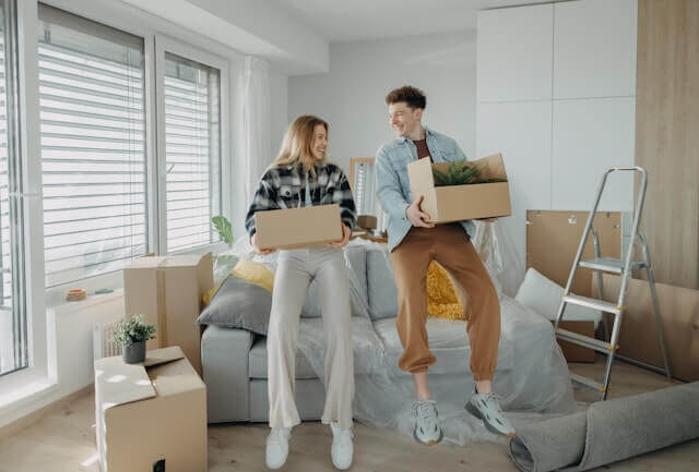 moving into rented accommodation