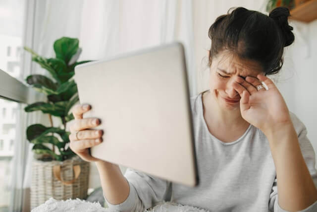 depressed at not getting job