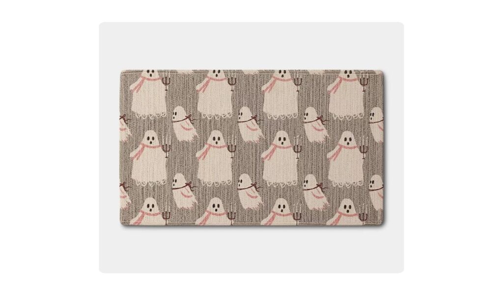 ghost floor mat