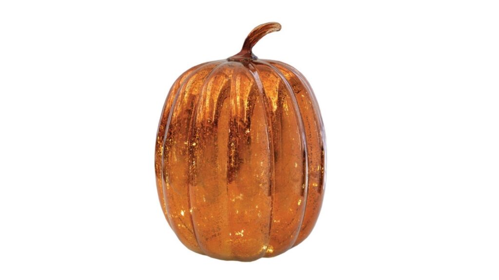 glass pumpkin