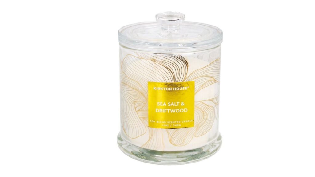 glass lid candle