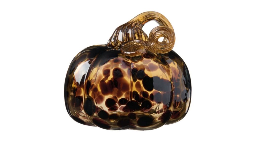 glass pumpkin