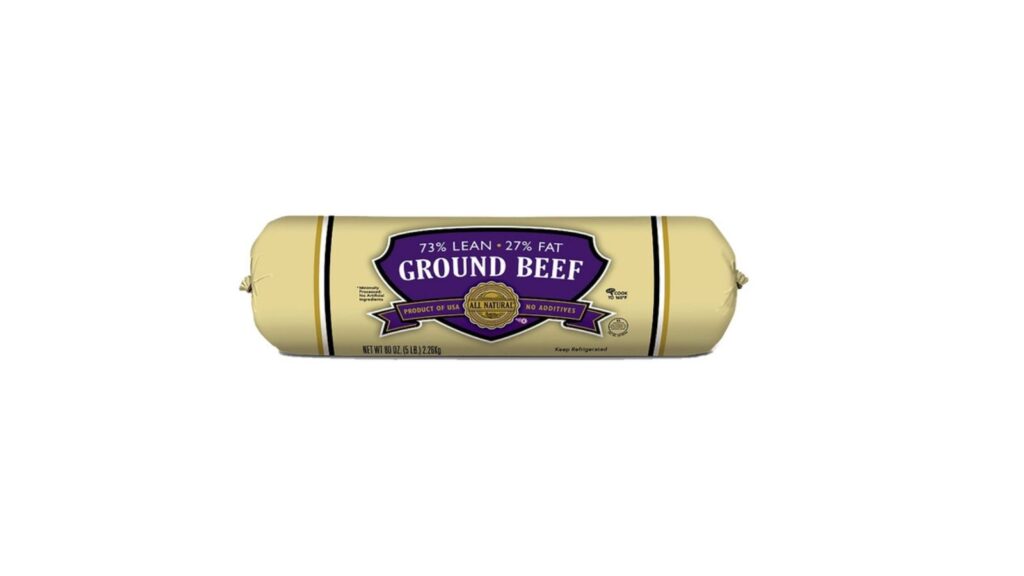 ground beef chub