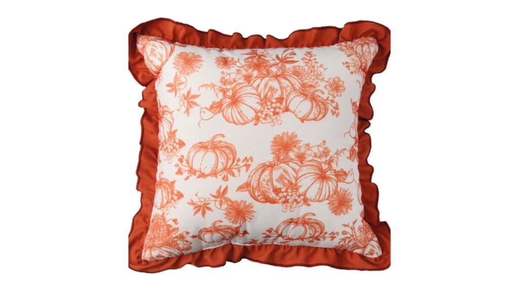 harvest decor pillow