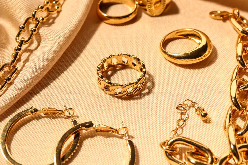 Used real gold jewelry sales
