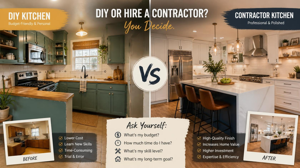 Learn which projects are worth doing yourself, which require a contractor, and which improvements could become costly money pits.