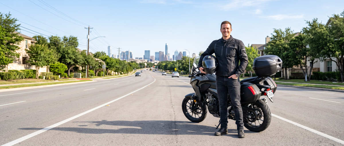 Find out when riders need a helmet and how safety training or health insurance can affect the rules.