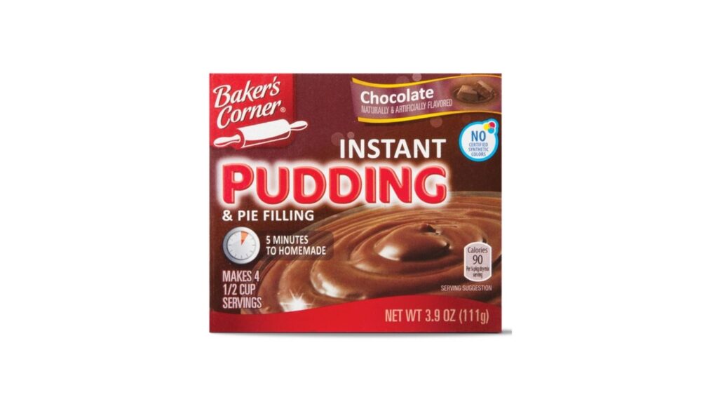 instant pudding mix