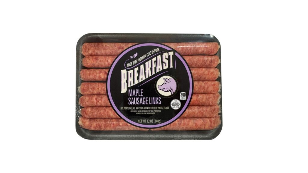 maple sausage links
