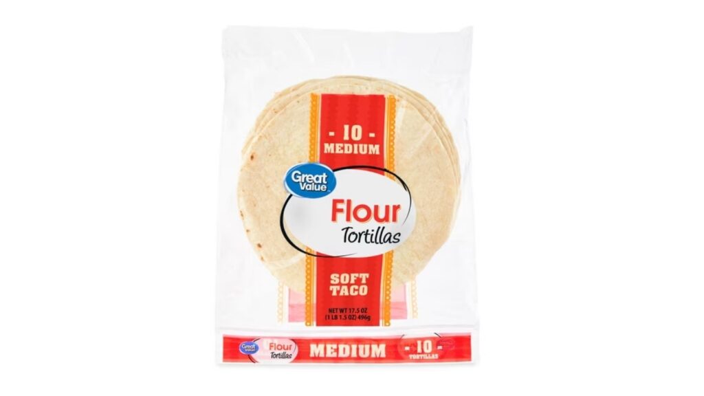 medium flour tortillas