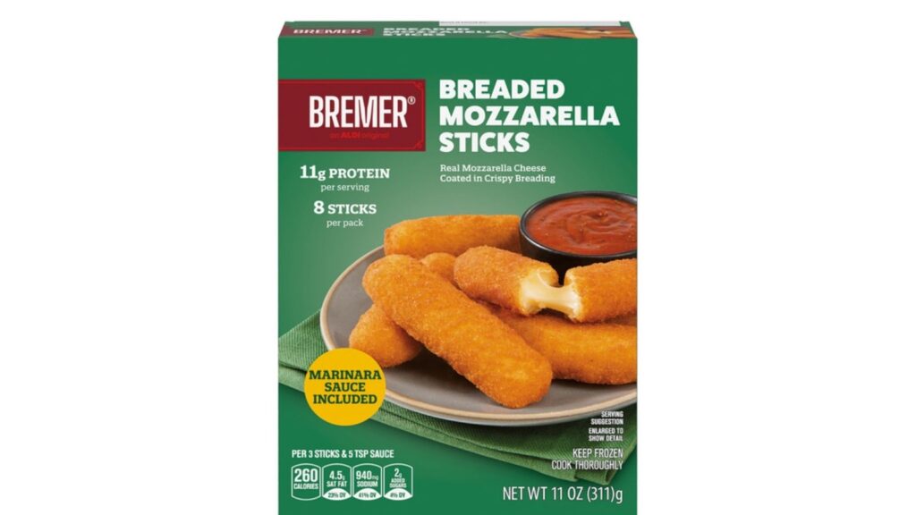 mozzarella cheese sticks
