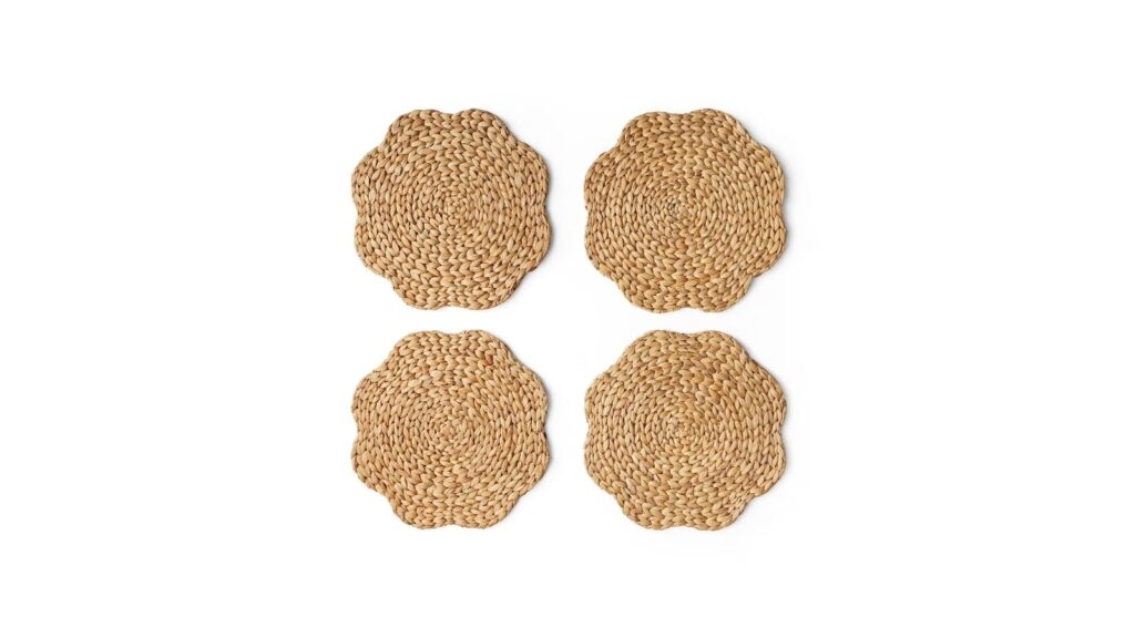 natural water hyacinth placemats
