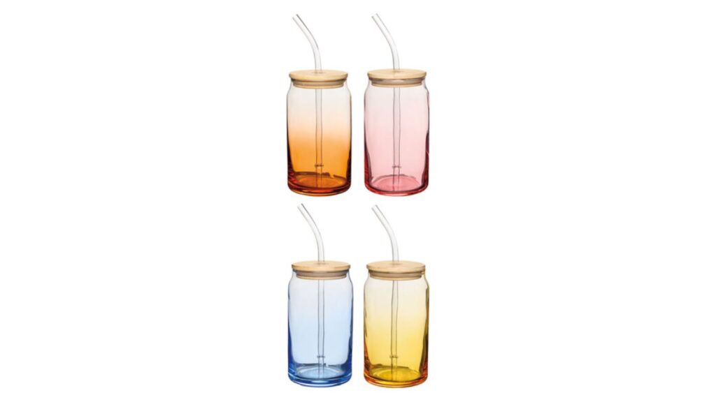 ombre can glasses
