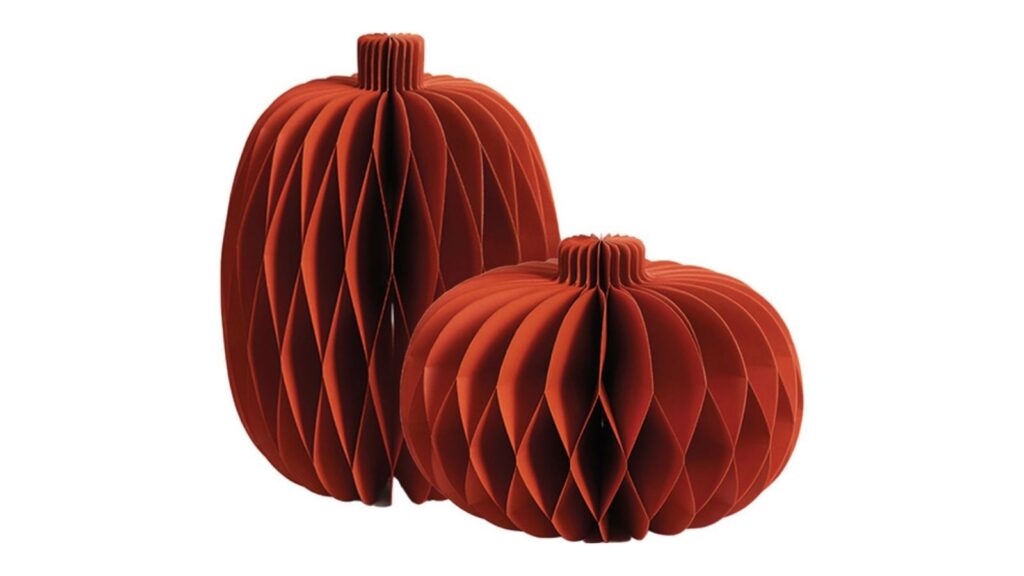 paper pumpkins