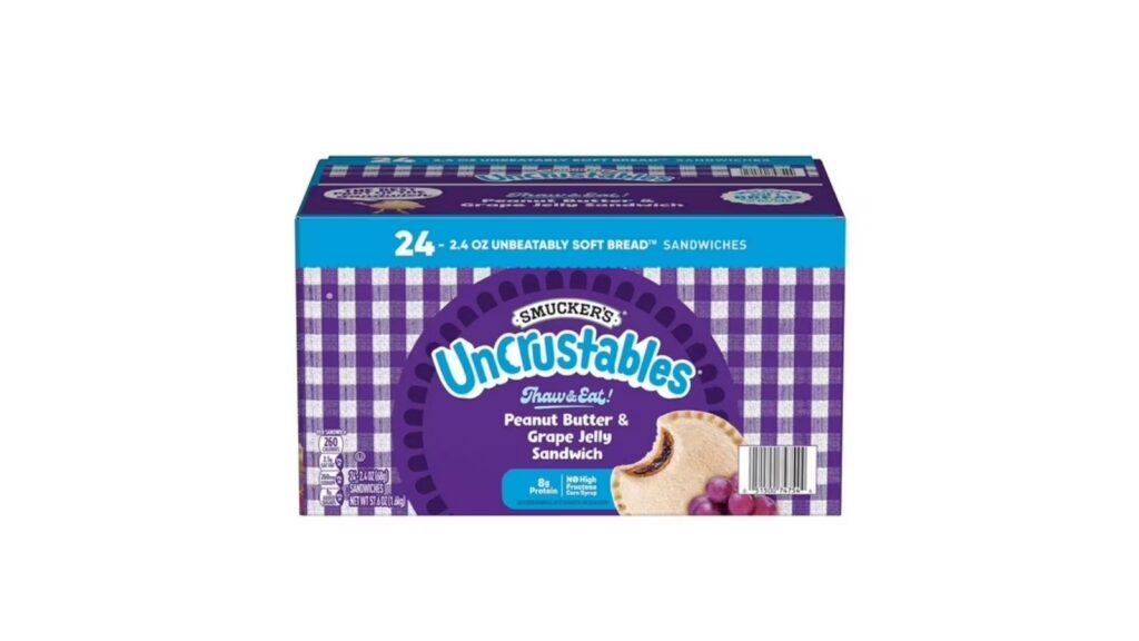 peanut butter and grape jelly sandwich