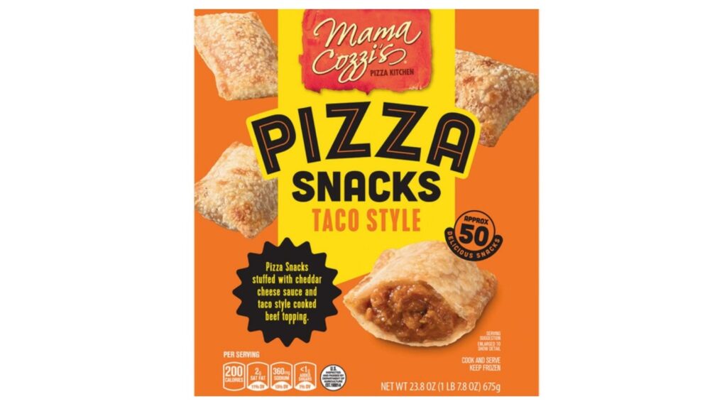 pizza snacks taco style