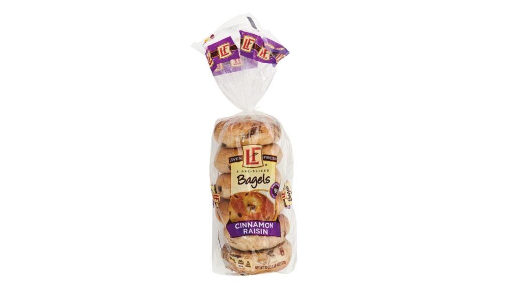 pre sliced bagel