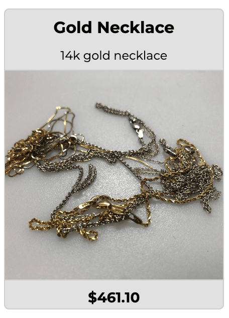 14k Gold chain sold online
