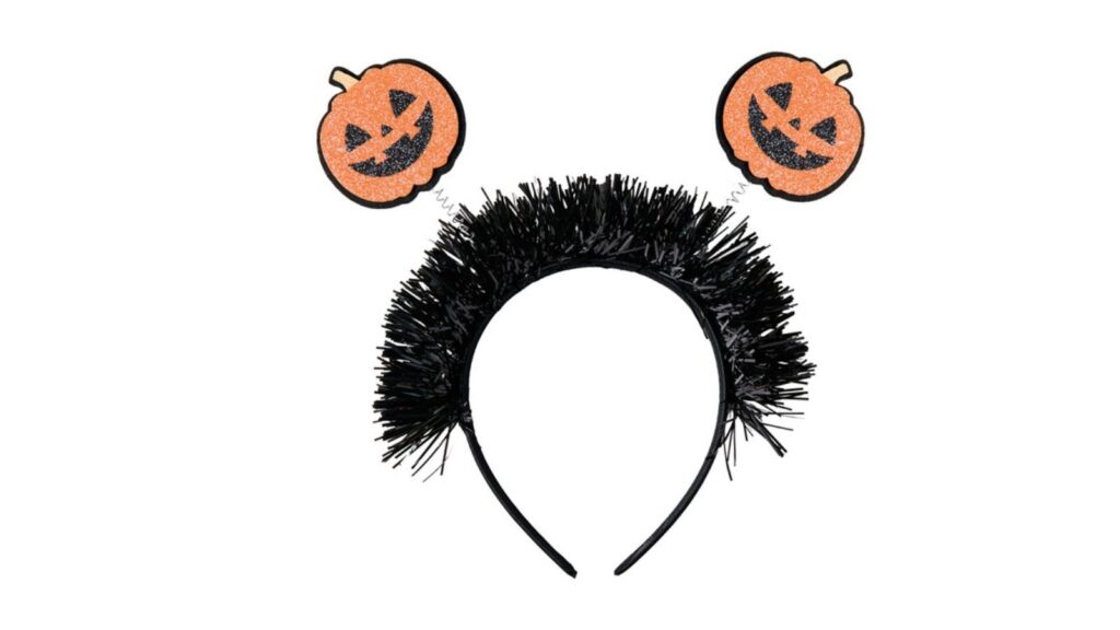 pumpkin bopper hair accessory
