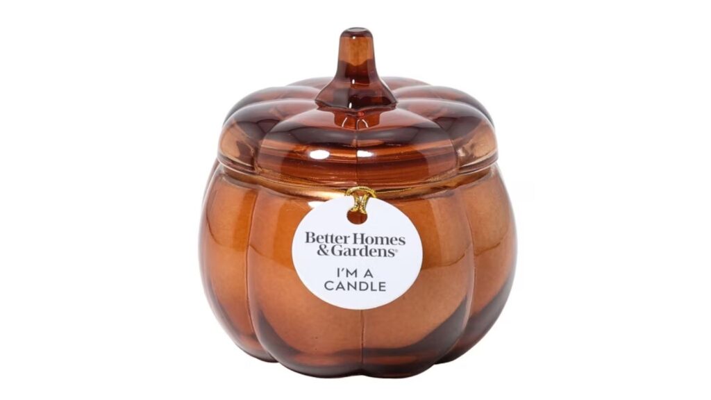 pumpkin candle