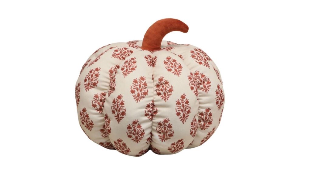 pumpkin cushion