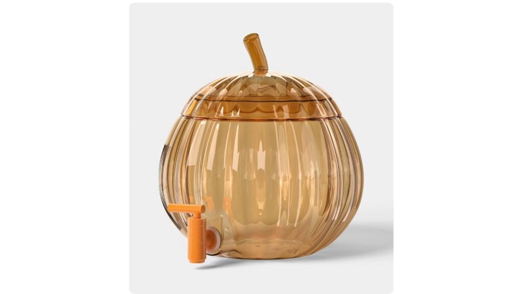 pumpkin drink dispenser