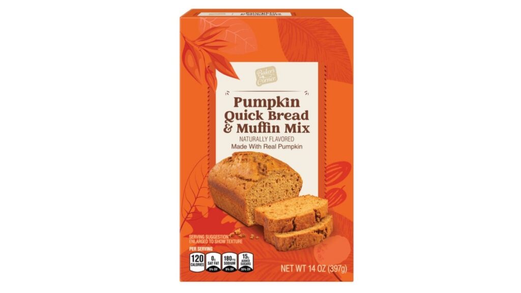 pumpkin quick bread mix