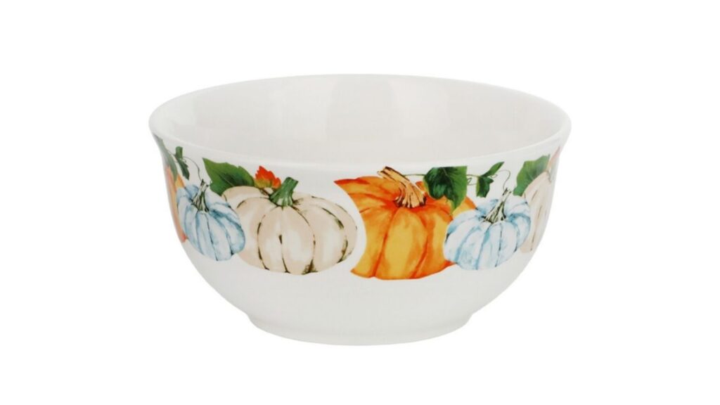 pumpkin serving bowl