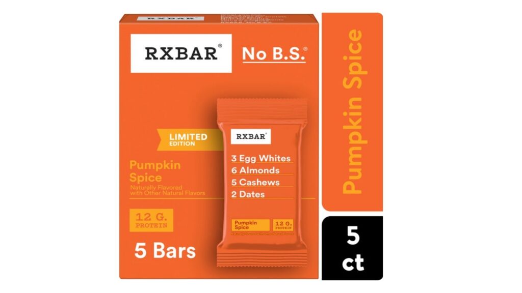 pumpkin spice bar