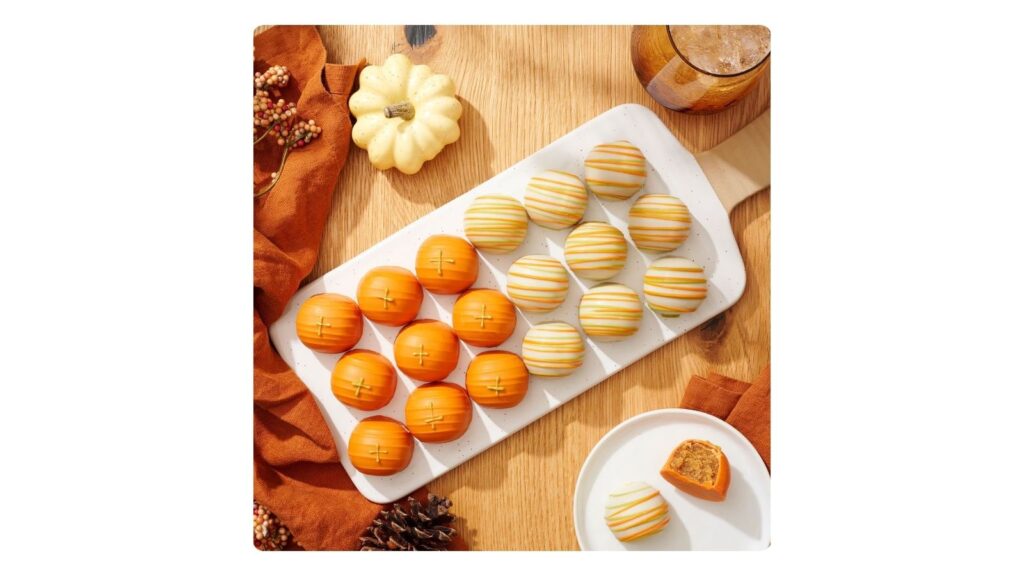 pumpkin spice cake balls