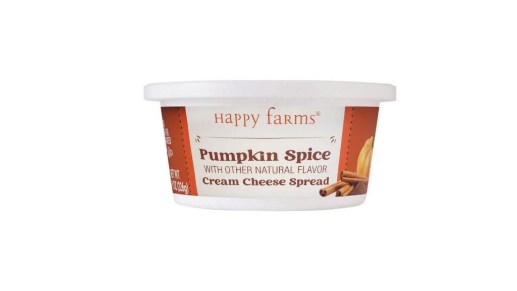 pumpkin spice cream cheese