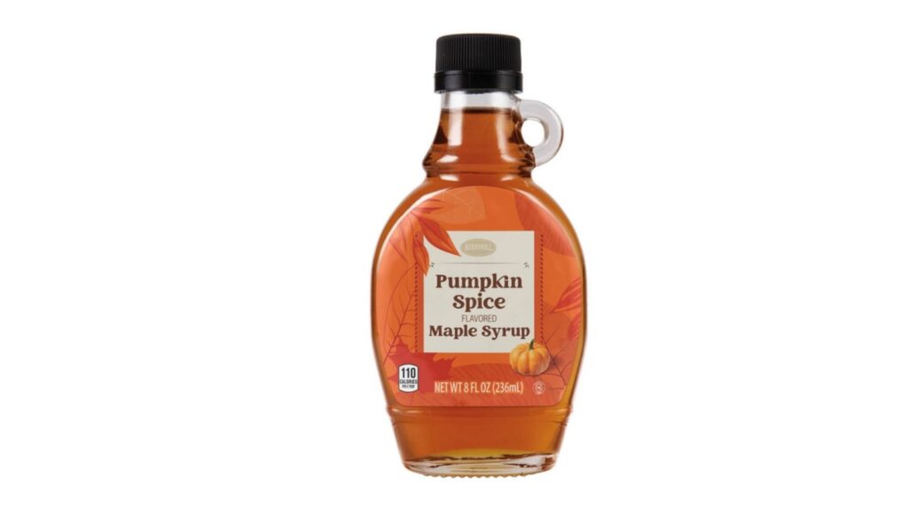 pumpkin spice maple syrup