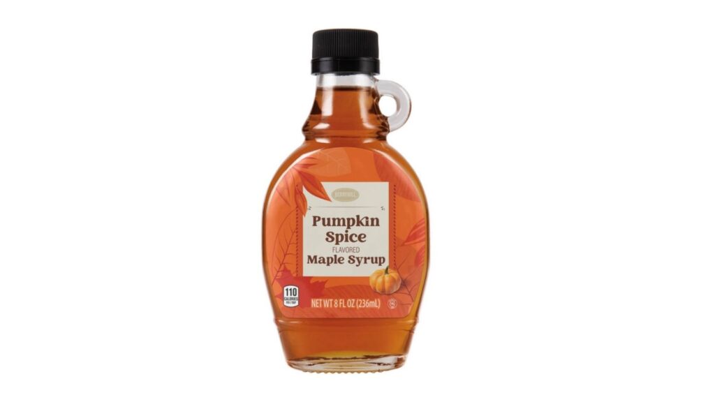 pumpkin spice maple syrup