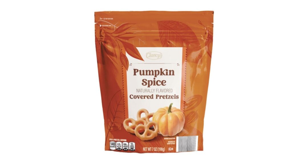 pumpkin spice pretzels