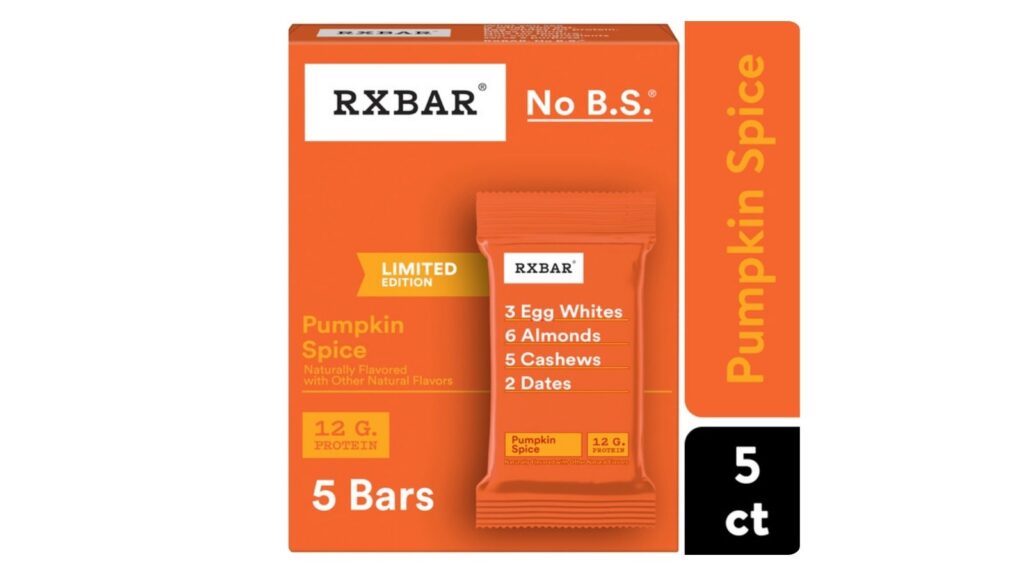 pumpkin spice protein bars